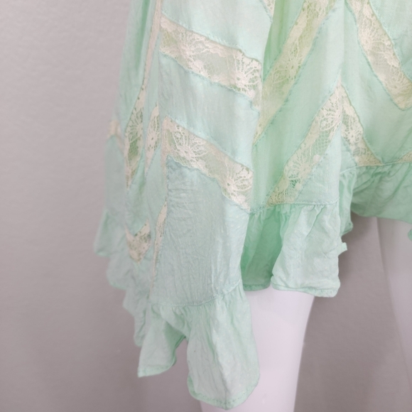 Intimately Free People Tunic Mint Lounge Wear Size XS - Picture 3 of 10